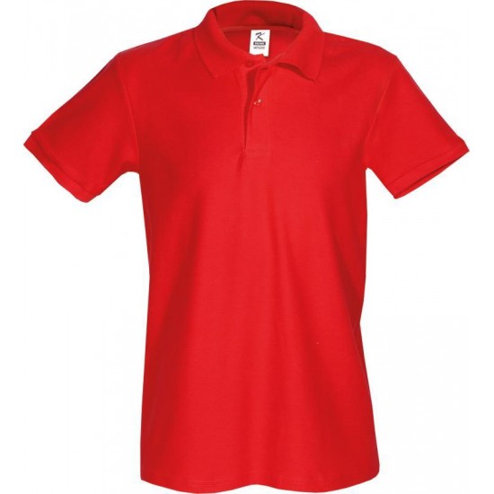 Polo 100%cotton 200g Κοκκινο