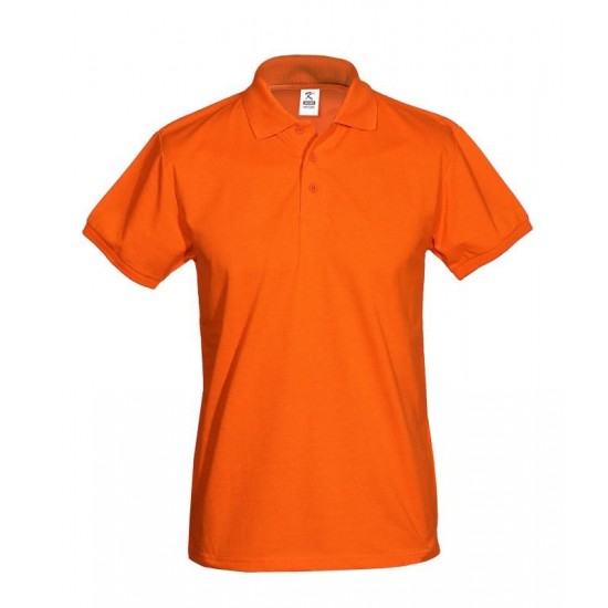 Polo 100%cotton 200g Πορτοκαλί