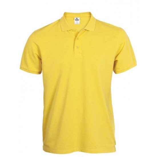Polo 100%cotton 200g Κιτρινο