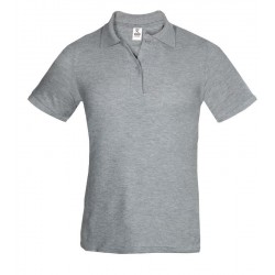 Polo 100%cotton 200g Γκρι